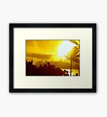 Árido Arpoador Framed Print