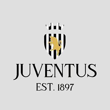 Juventus Striped Black | Poster