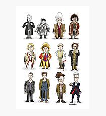 The 12 Doctors Photographic Print