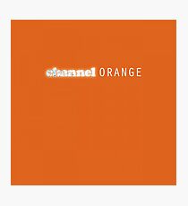 Channel Orange Photographic Print