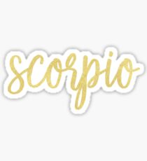 Scorpio Sticker