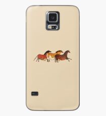 Cave Horses in Beige Case/Skin for Samsung Galaxy