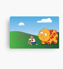 Maggie and the Ferocious Hypebeast Canvas Print