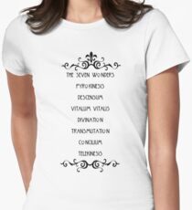 The Seven Wonders Women's Fitted T-Shirt
