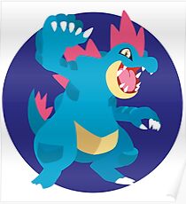Feraligatr - 2nd Gen Poster