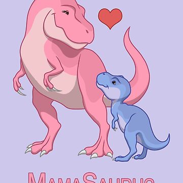 MamaSaurus Mother & Baby Boy T-Rex Dinosaurs Coffee Mug for Sale by  csforest