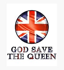 God Save The Queen Photographic Print