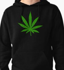 Sudadera con capucha Hoja de marihuana