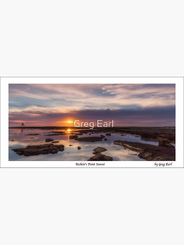 Rickett's Point Sunset by GregEarl