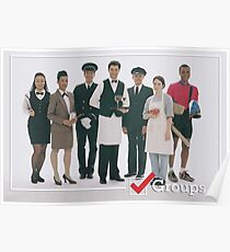 GROUPS: Service Industry Poster