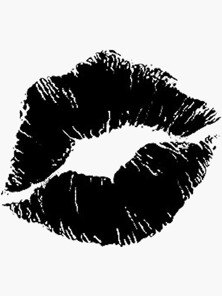 Black Lips Sticker By Hayleycross Redbubble