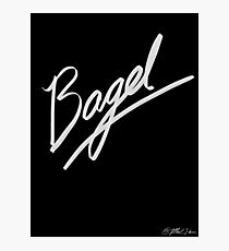 Bagel. Photographic Print
