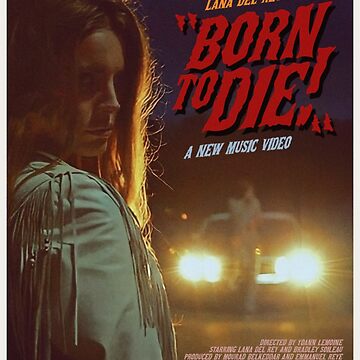 Born To Die Horror Movie Poster Poster for Sale by tropezgalore