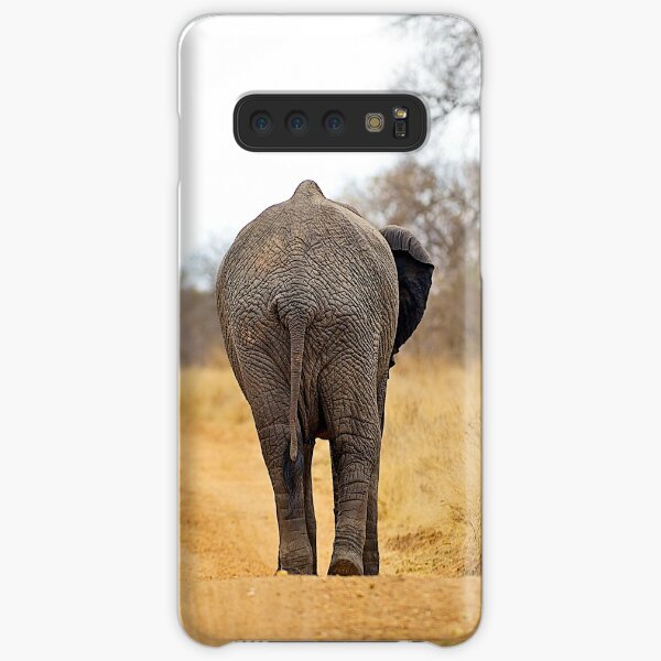 African Elephant (Loxodonta africana) mother and baby Samsung Galaxy Snap Case