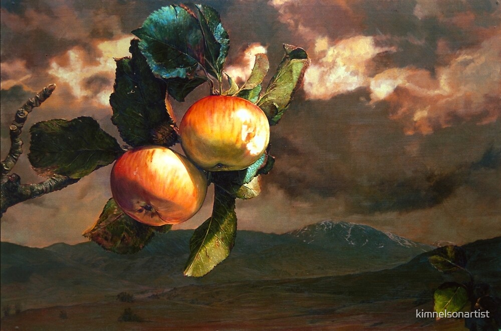 "Still Life With Landscape" by kimnelsonartist Redbubble