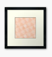 Layered Vine Roses Framed Print