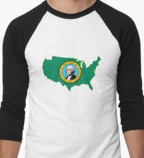 Washington Men's Baseball ¾ T-Shirt