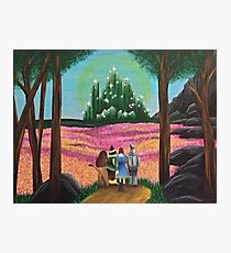 Off to see the wizard Photographic Print