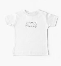 Keep Calm and Don't Run Away Baby Tee