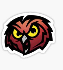 TEMPLE OWLLLLLLS Sticker
