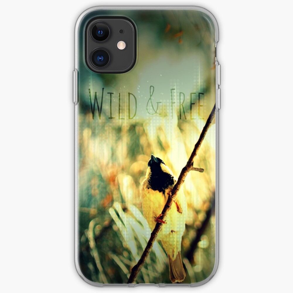 Wild & Free Birdie iPhone Soft Case