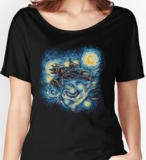 Starry Flight Women's Relaxed Fit T-Shirt
