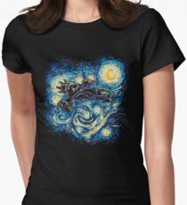 Starry Flight Women's Fitted T-Shirt