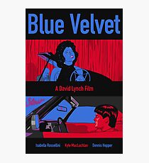 Blue Velvet Photographic Print