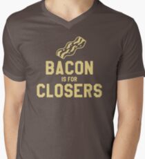 Bacon is for Closers Men's V-Neck T-Shirt