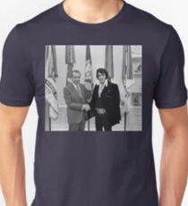 Nixon and Elvis Unisex T-Shirt