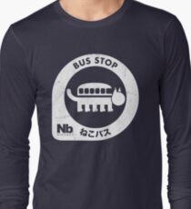 Neko Bus Stop Long Sleeve T-Shirt