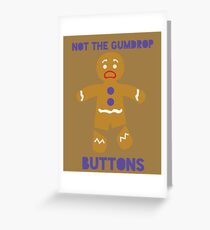 Le Gumdrop Buttons Greeting Card