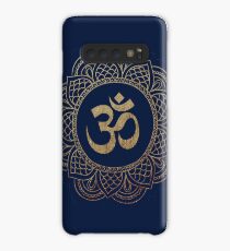 Funda/vinilo para Samsung Galaxy Gold Ohm Mandala