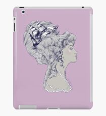 Marie Antoinette Rococo Ship hair iPad Case/Skin