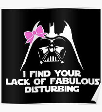 Fabulous Darth Vader Poster