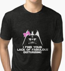 Fabulous Darth Vader Tri-blend T-Shirt