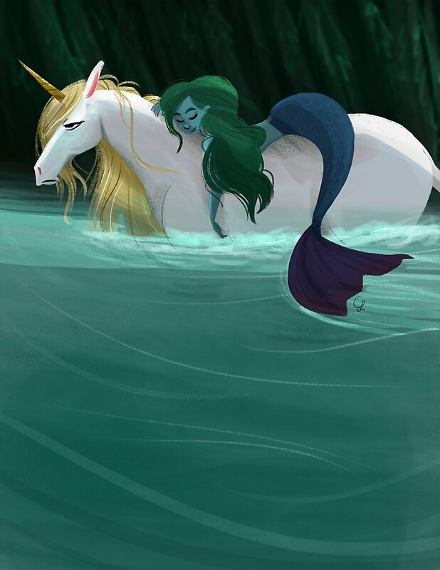 mermaid and unicorn stuff