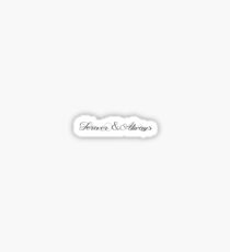 forever and always Sticker