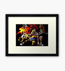 Shaq Fu (Genesis Title Screen) Framed Print