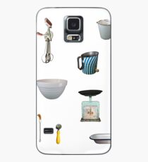 Love to Bake! - white background Case/Skin for Samsung Galaxy