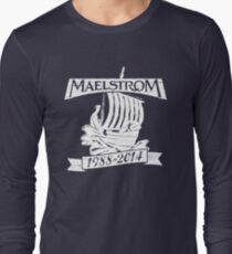 Maelstrom (WHITE) Long Sleeve T-Shirt