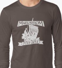 Maelstrom (WHITE) Long Sleeve T-Shirt