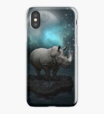 Power Is No Blessing In Itself v.2 (Protect the Rhino) iPhone Case