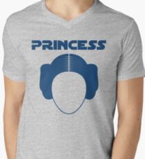 Star Wars Princess Leia Carrie Fisher Men's V-Neck T-Shirt
