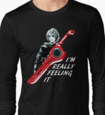 Ich fühle es wirklich Langarmshirt