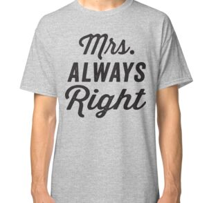 mr right t shirt