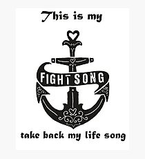 fight song Photographic Print