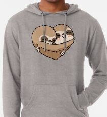 Sudadera con capucha ligera Sloth Heart