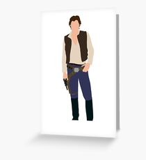 Han Solo Greeting Card