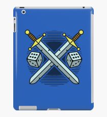 Crossed Swords and Dice iPad Case/Skin